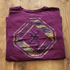 Browning Firearms Maroon Tee